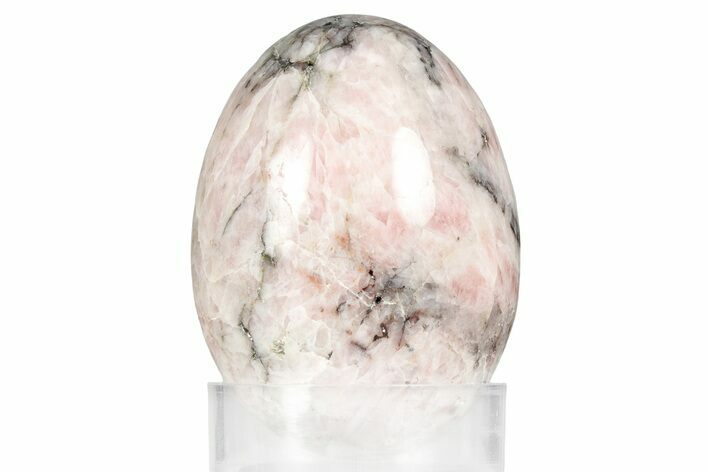 Polished Strawberry Quartz Egg - South Africa #356210